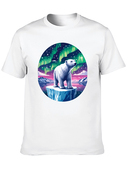Aurora Polar Bear Graphic Tee