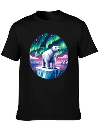 Aurora Polar Bear Graphic Tee