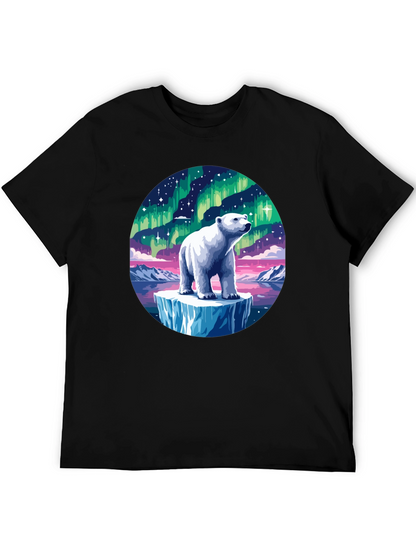 Aurora Polar Bear Graphic Tee