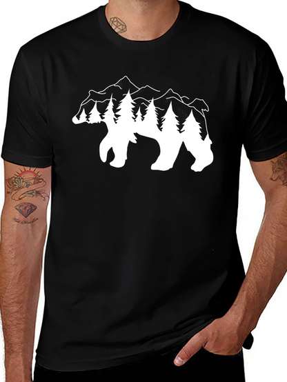 Bear Mountain Graphic Tee - Nature Inspired Design