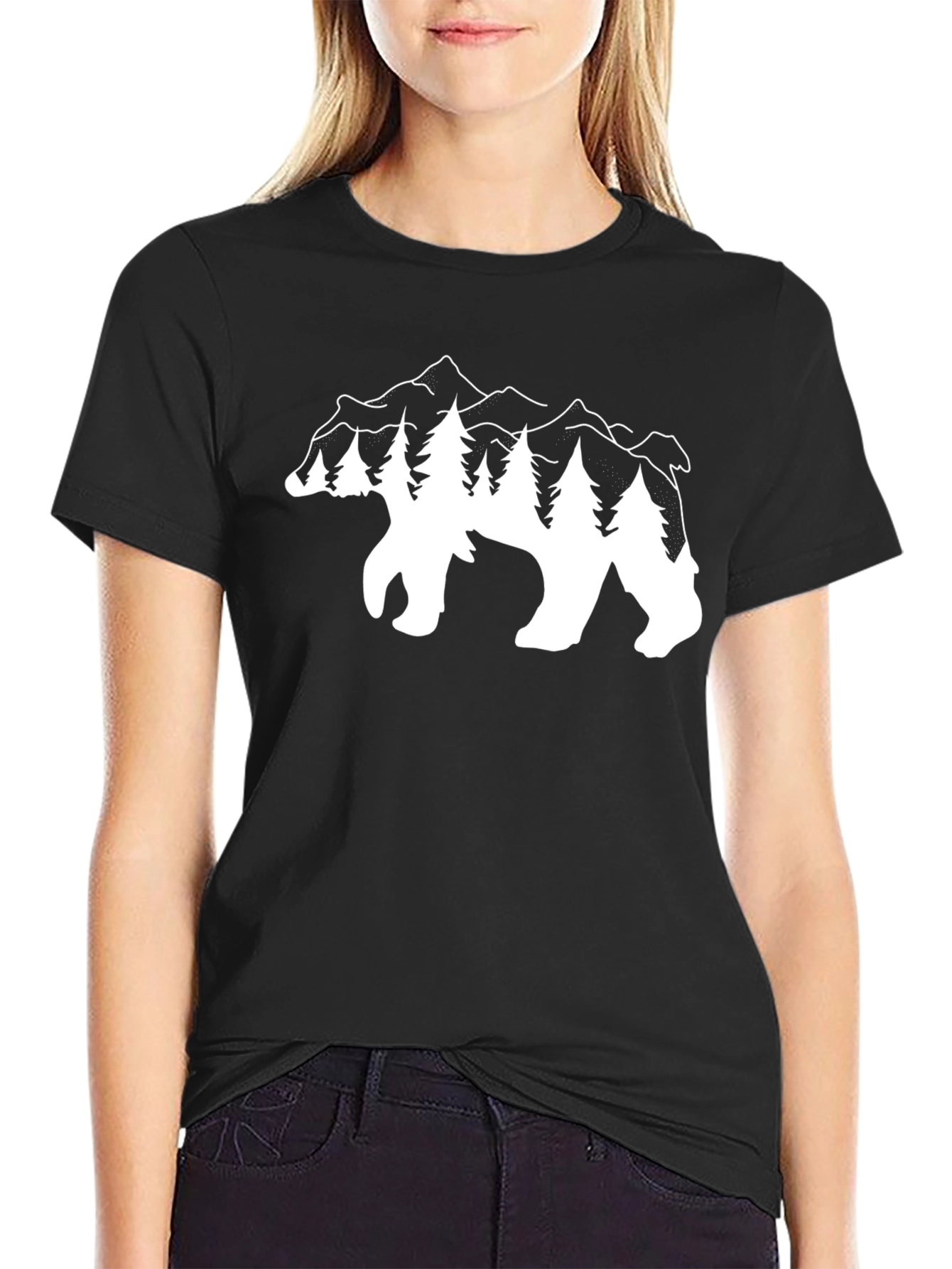 Bear Mountain Graphic Tee - Nature Inspired Design