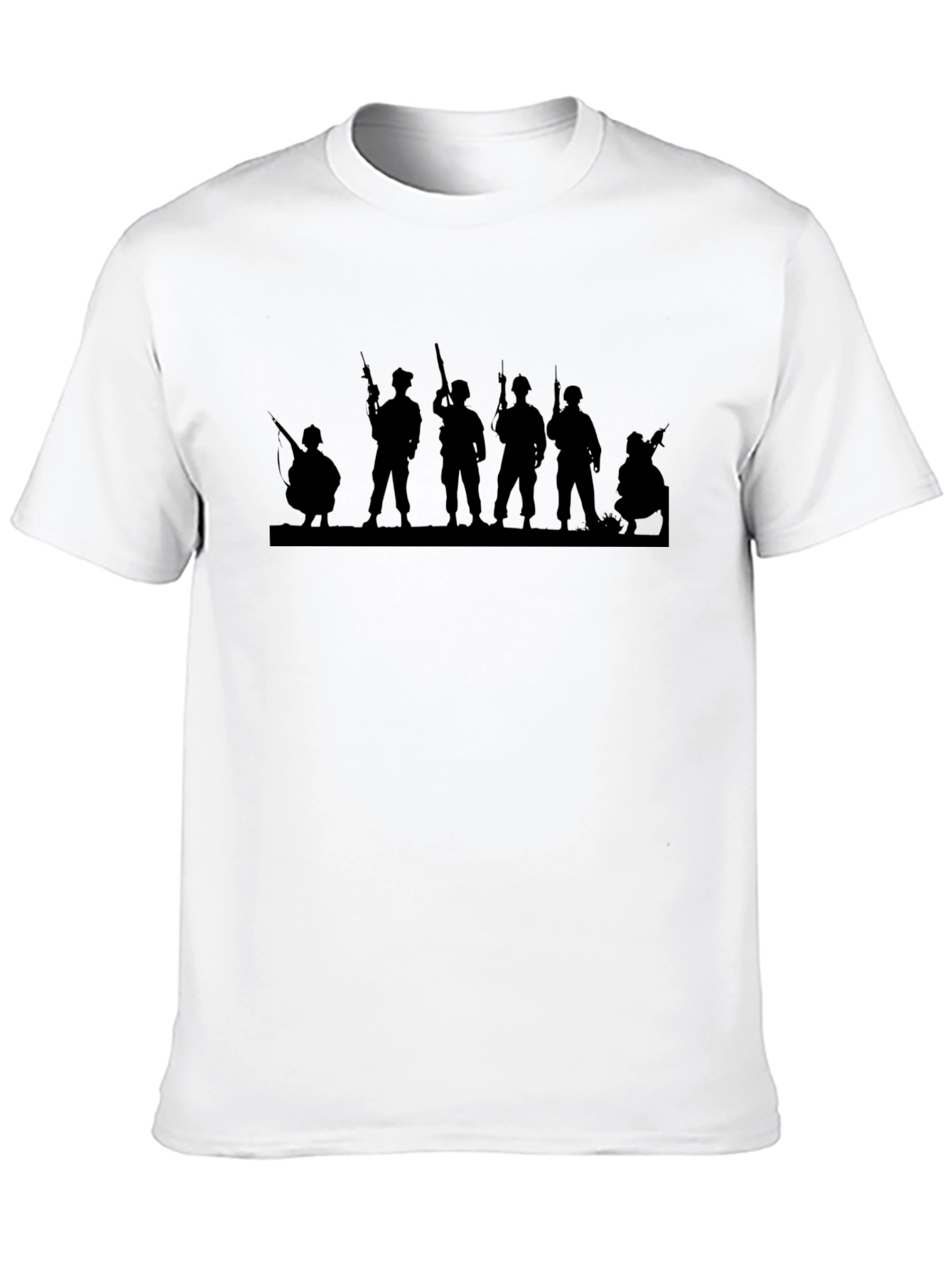 Silhouette Military T-Shirt - Black