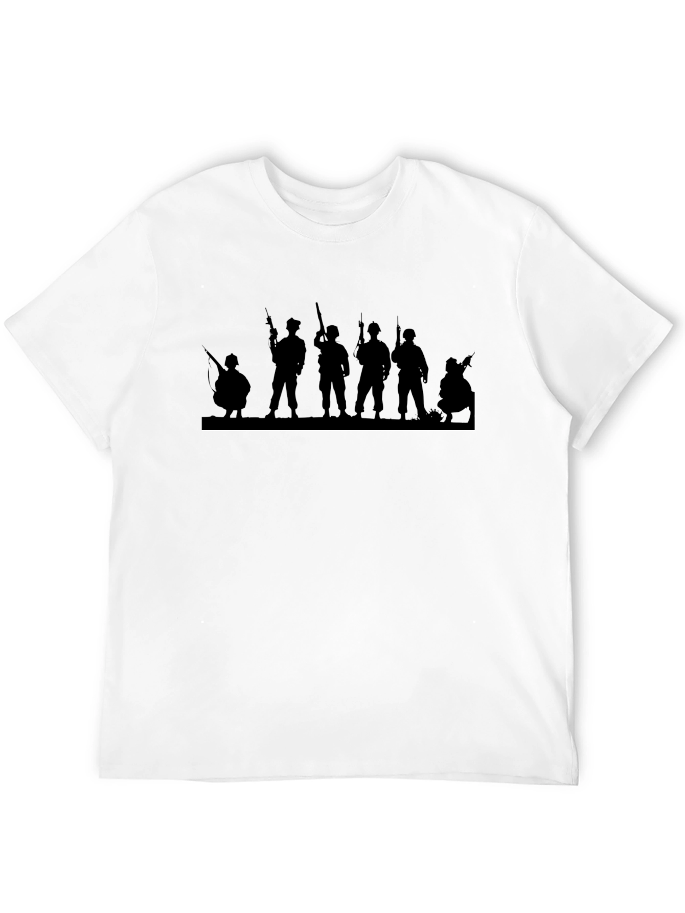 Silhouette Military T-Shirt - Black