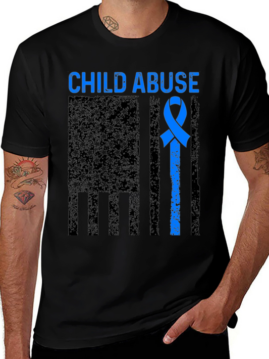 Child Abuse Awareness Ribbon T-Shirt
