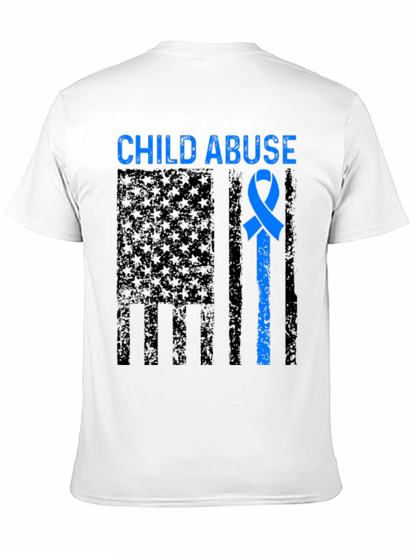 Child Abuse Awareness Ribbon T-Shirt