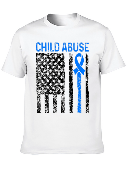 Child Abuse Awareness Ribbon T-Shirt