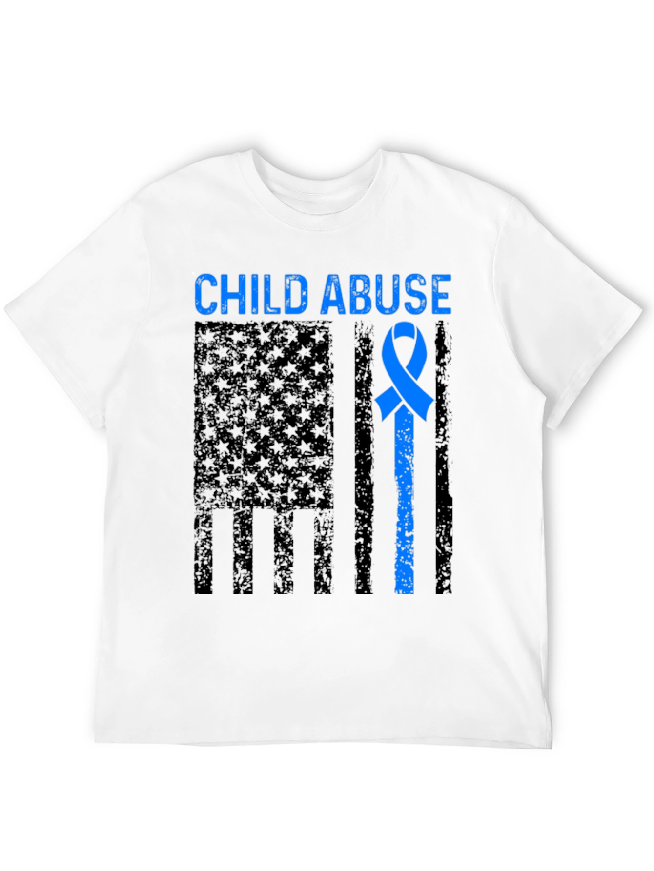 Child Abuse Awareness Ribbon T-Shirt
