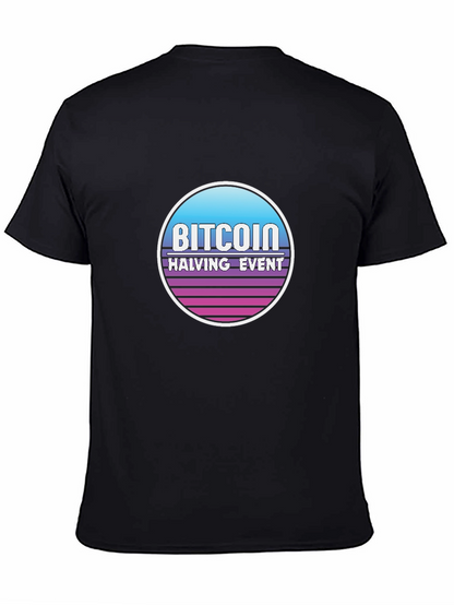 Bitcoin Halving Event Graphic T-Shirt