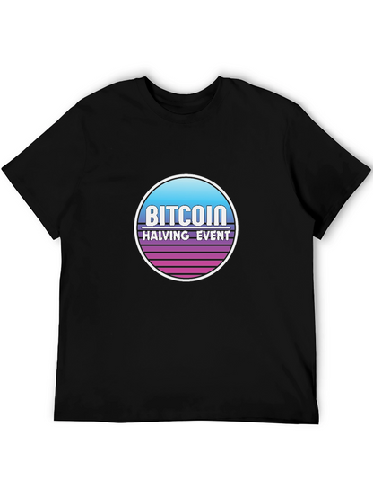Bitcoin Halving Event Graphic T-Shirt