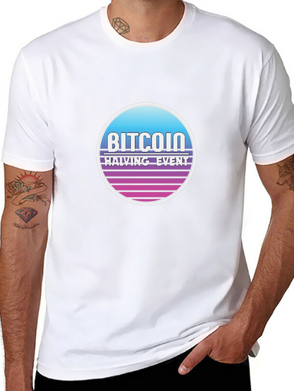 Bitcoin Halving Event Graphic T-Shirt