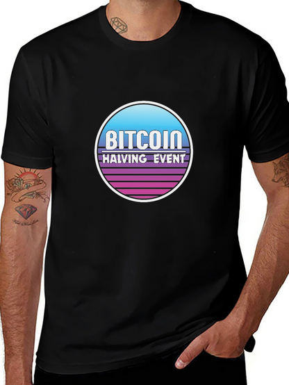 Bitcoin Halving Event Graphic T-Shirt