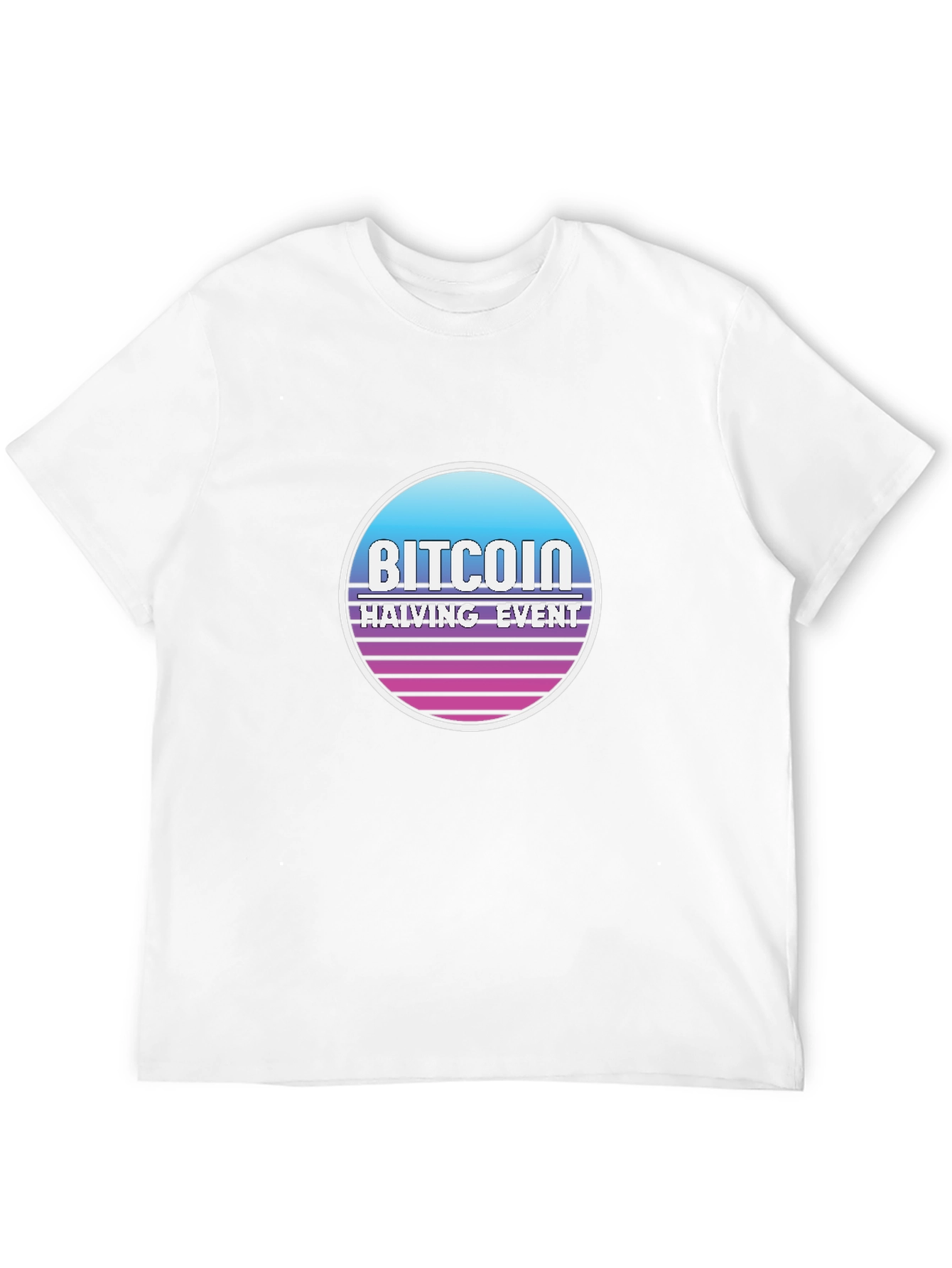 Bitcoin Halving Event Graphic T-Shirt