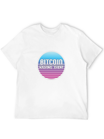 Bitcoin Halving Event Graphic T-Shirt