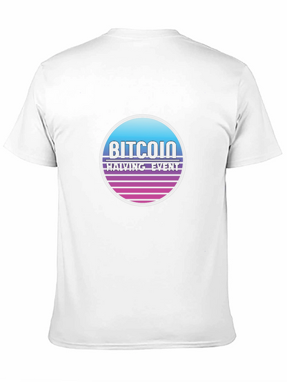 Bitcoin Halving Event Graphic T-Shirt