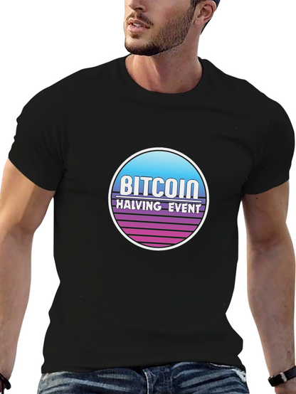Bitcoin Halving Event Graphic T-Shirt
