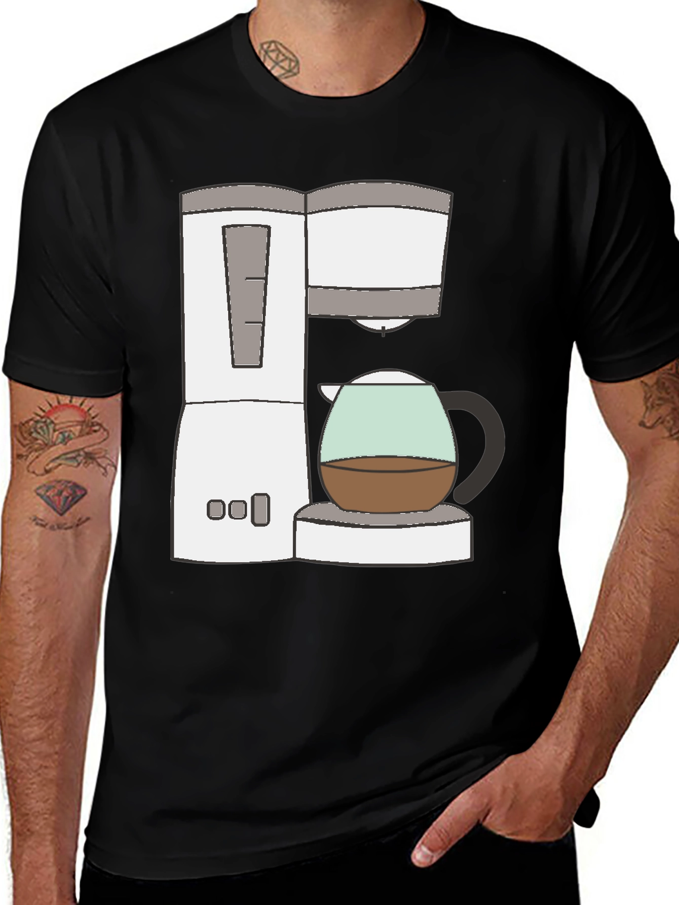 Coffee Maker Graphic Tee - Brewtiful Shirt!