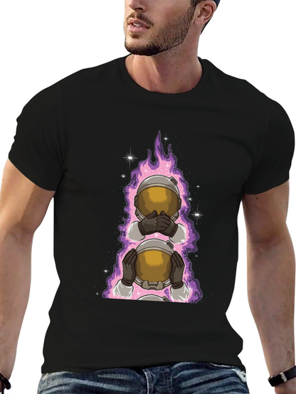 Cosmic Astronaut T-Shirt - Hear No See No Evil