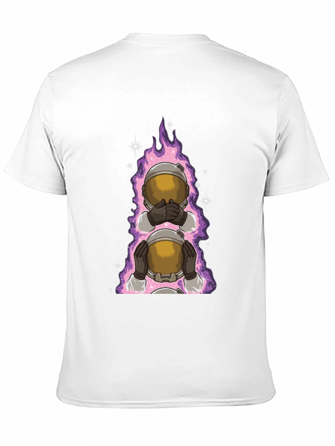 Cosmic Astronaut T-Shirt - Hear No See No Evil