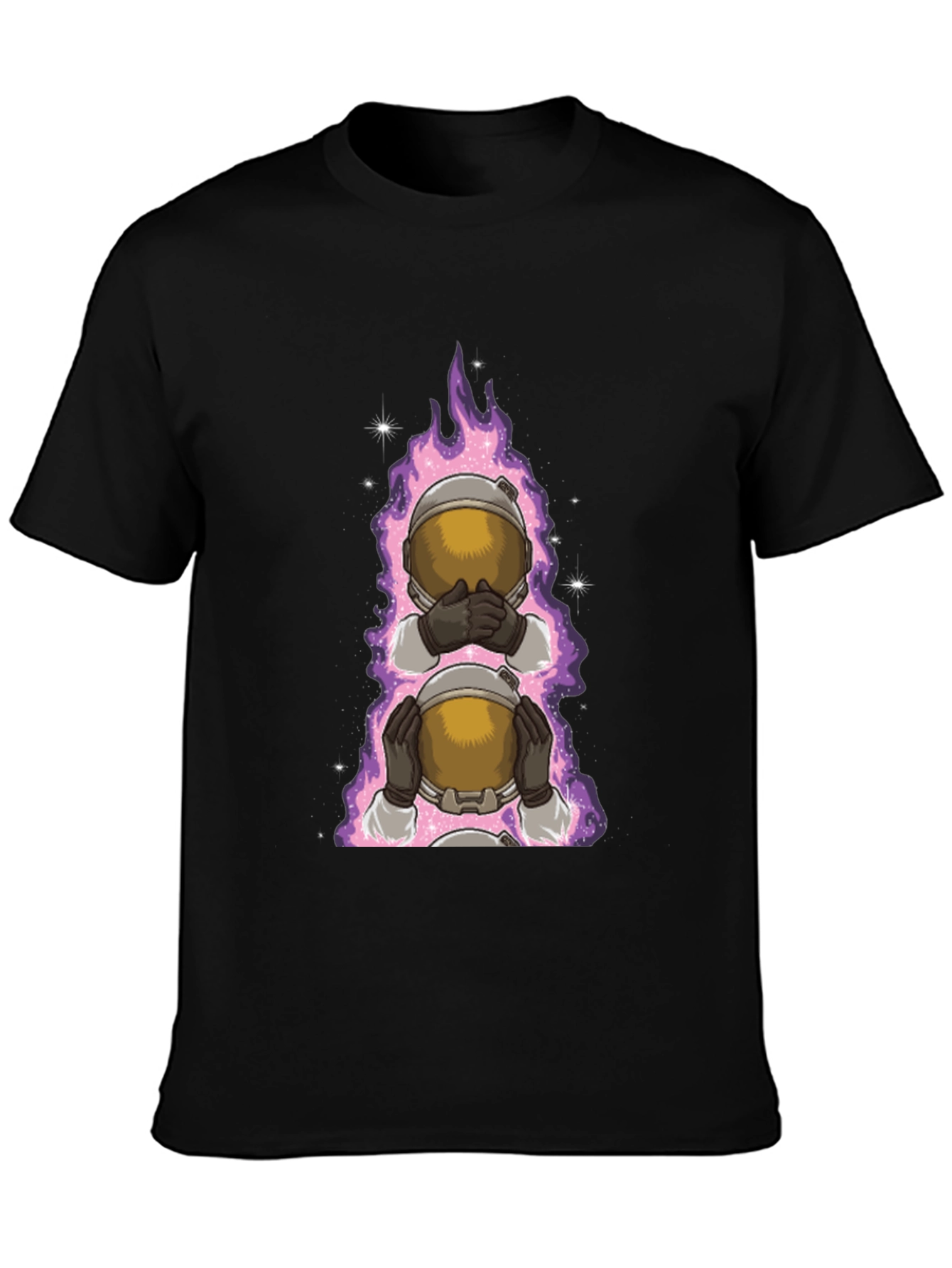 Cosmic Astronaut T-Shirt - Hear No See No Evil