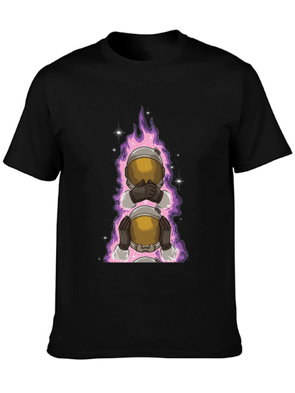 Cosmic Astronaut T-Shirt - Hear No See No Evil