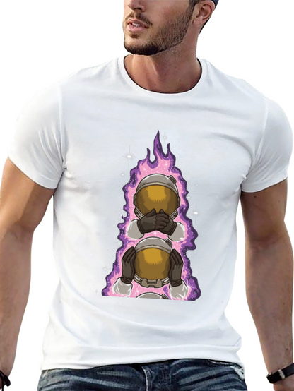 Cosmic Astronaut T-Shirt - Hear No See No Evil
