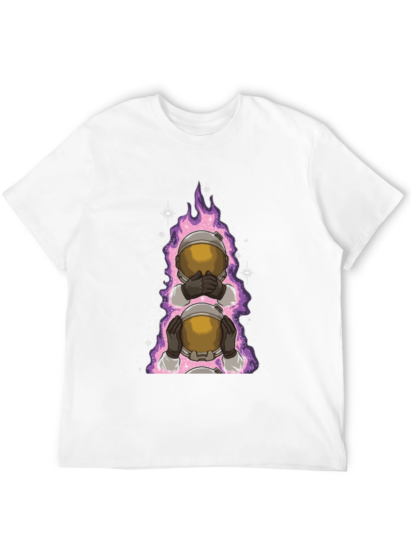Cosmic Astronaut T-Shirt - Hear No See No Evil