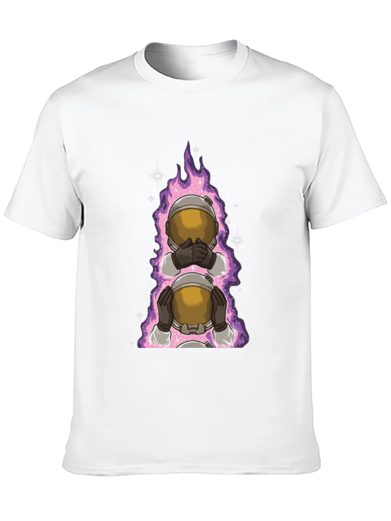 Cosmic Astronaut T-Shirt - Hear No See No Evil