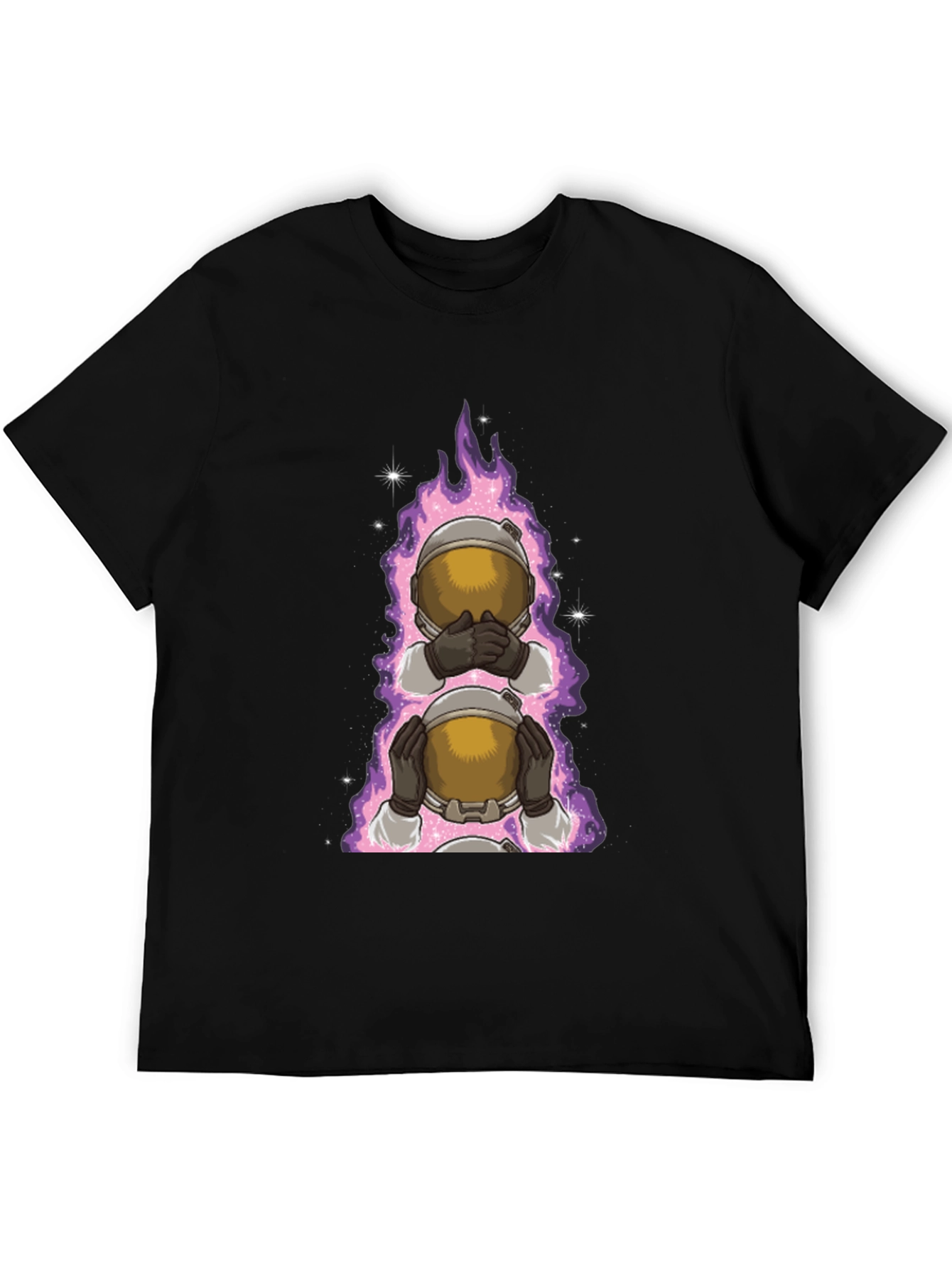 Cosmic Astronaut T-Shirt - Hear No See No Evil