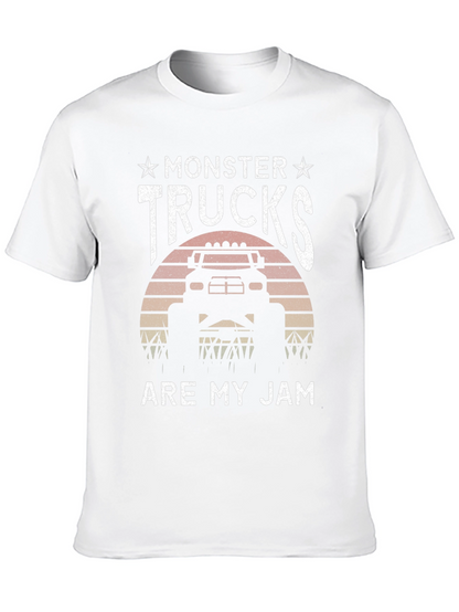 Monster Trucks Are My Jam Graphic Tee