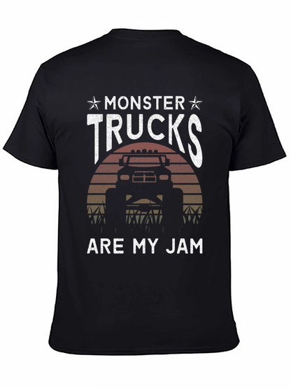 Monster Trucks Are My Jam Graphic Tee