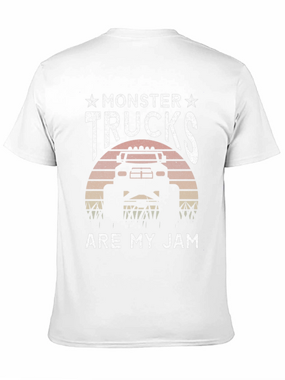 Monster Trucks Are My Jam Graphic Tee