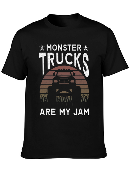 Monster Trucks Are My Jam Graphic Tee