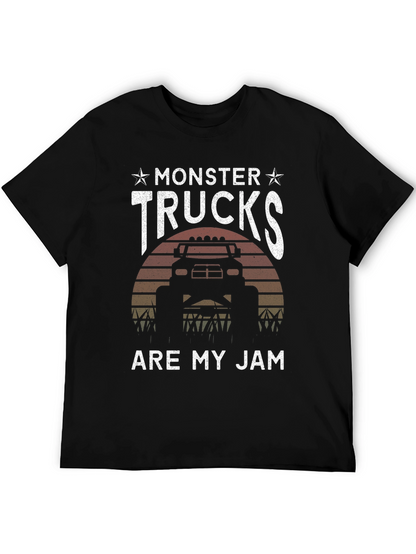 Monster Trucks Are My Jam Graphic Tee
