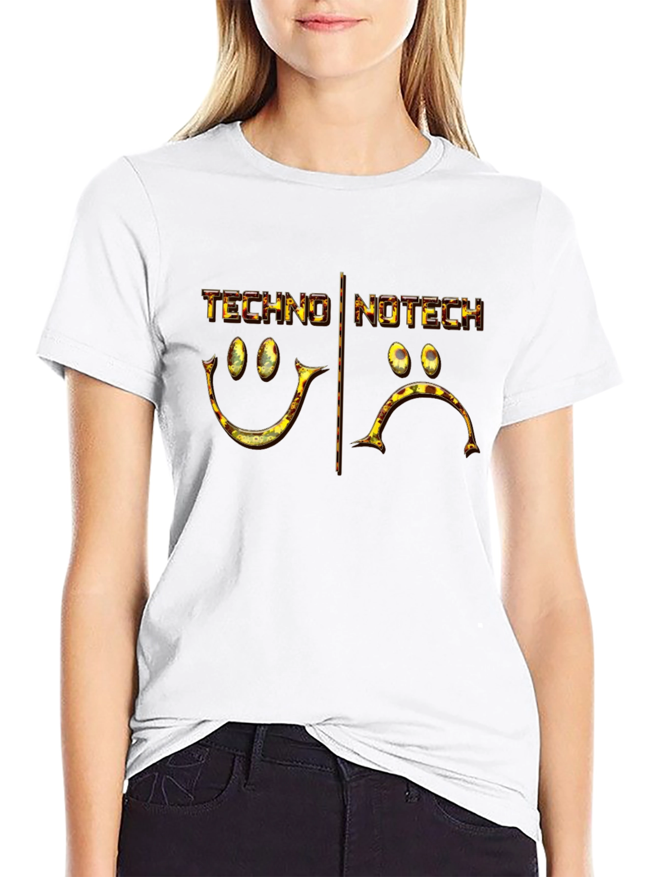 Techno Notech Graphic Print T-Shirt