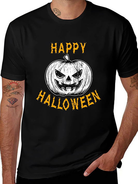 Happy Halloween Pumpkin Graphic Tee