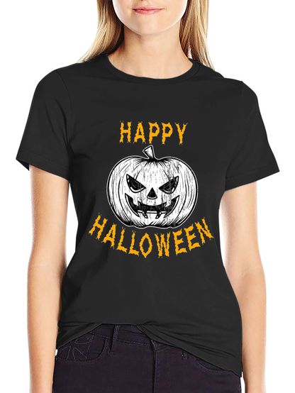 Happy Halloween Pumpkin Graphic Tee