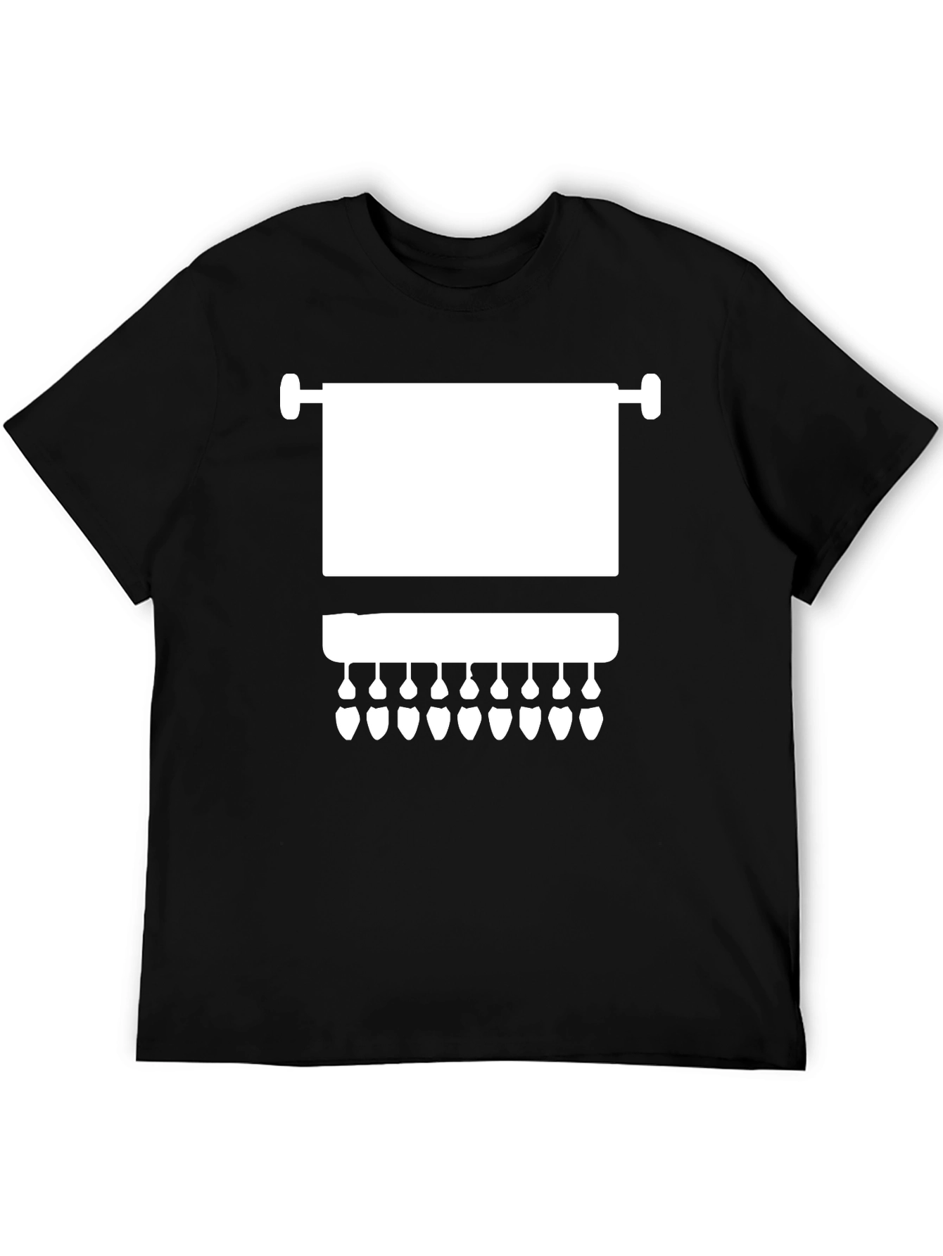 Dental Hygiene T-Shirt - Toothbrush and Teeth Design
