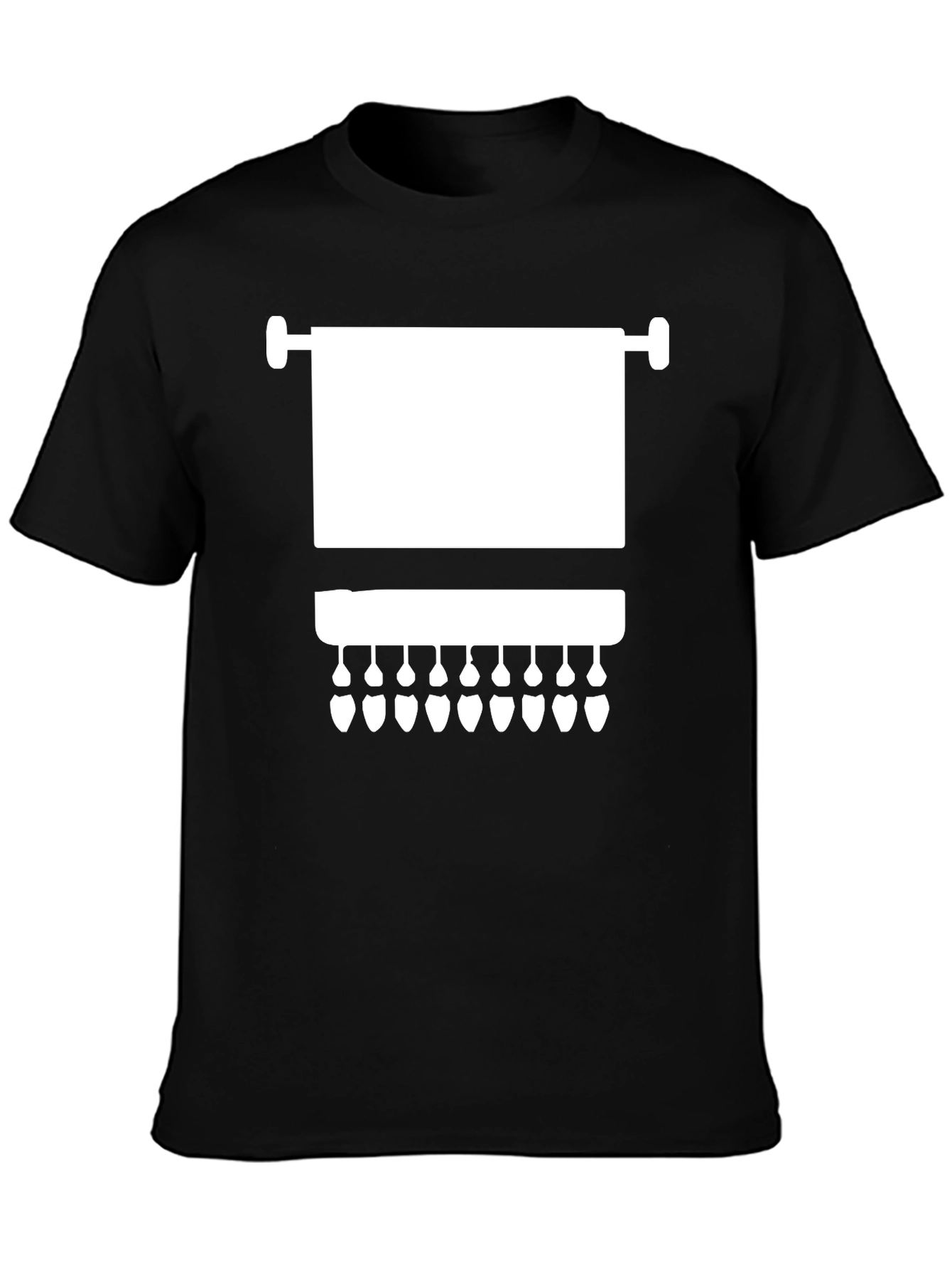 Dental Hygiene T-Shirt - Toothbrush and Teeth Design