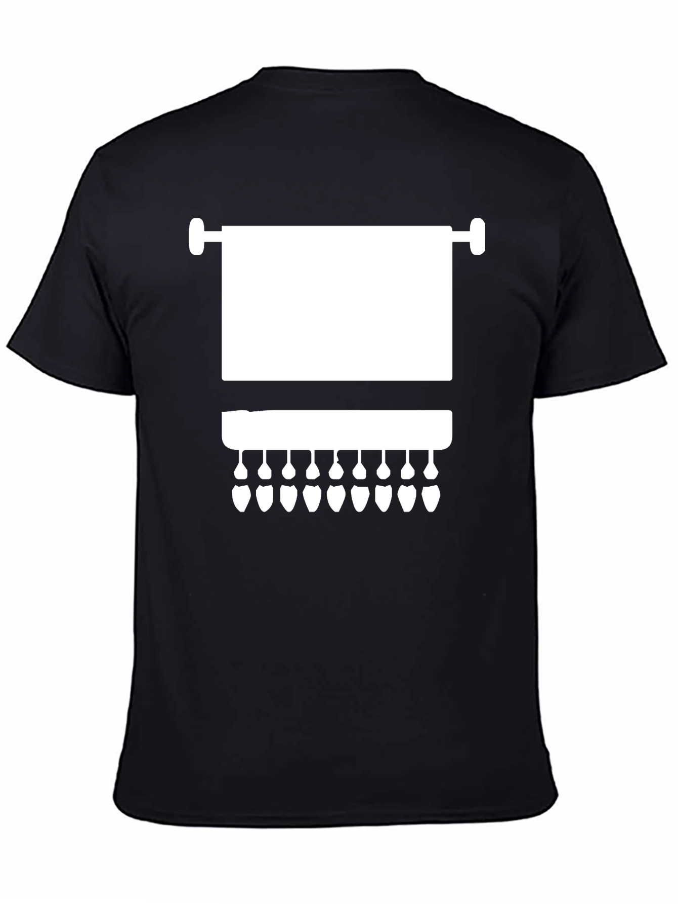 Dental Hygiene T-Shirt - Toothbrush and Teeth Design