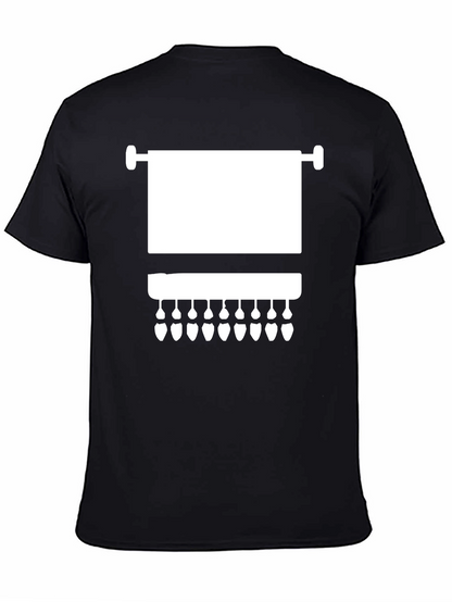 Dental Hygiene T-Shirt - Toothbrush and Teeth Design