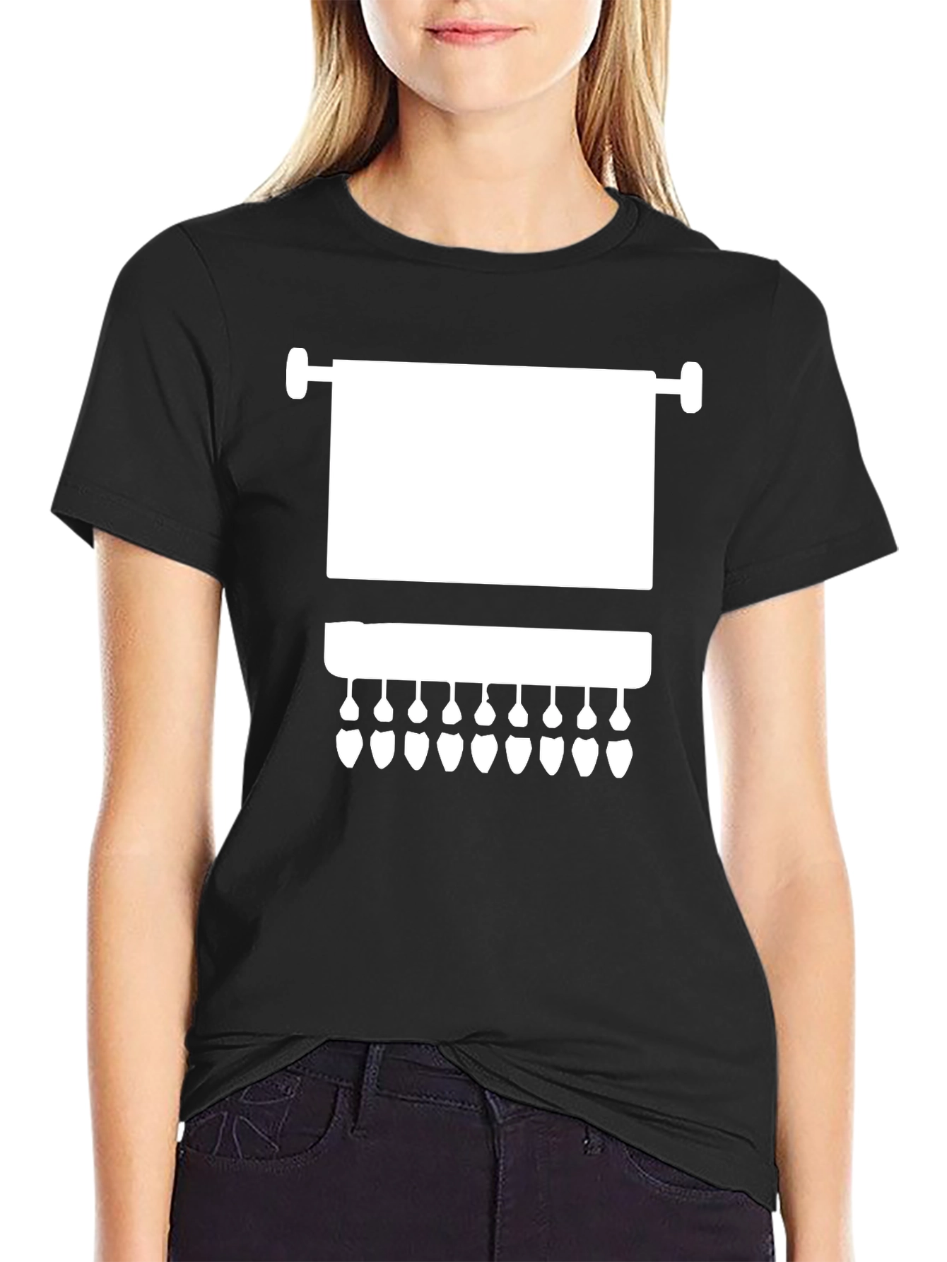Dental Hygiene T-Shirt - Toothbrush and Teeth Design
