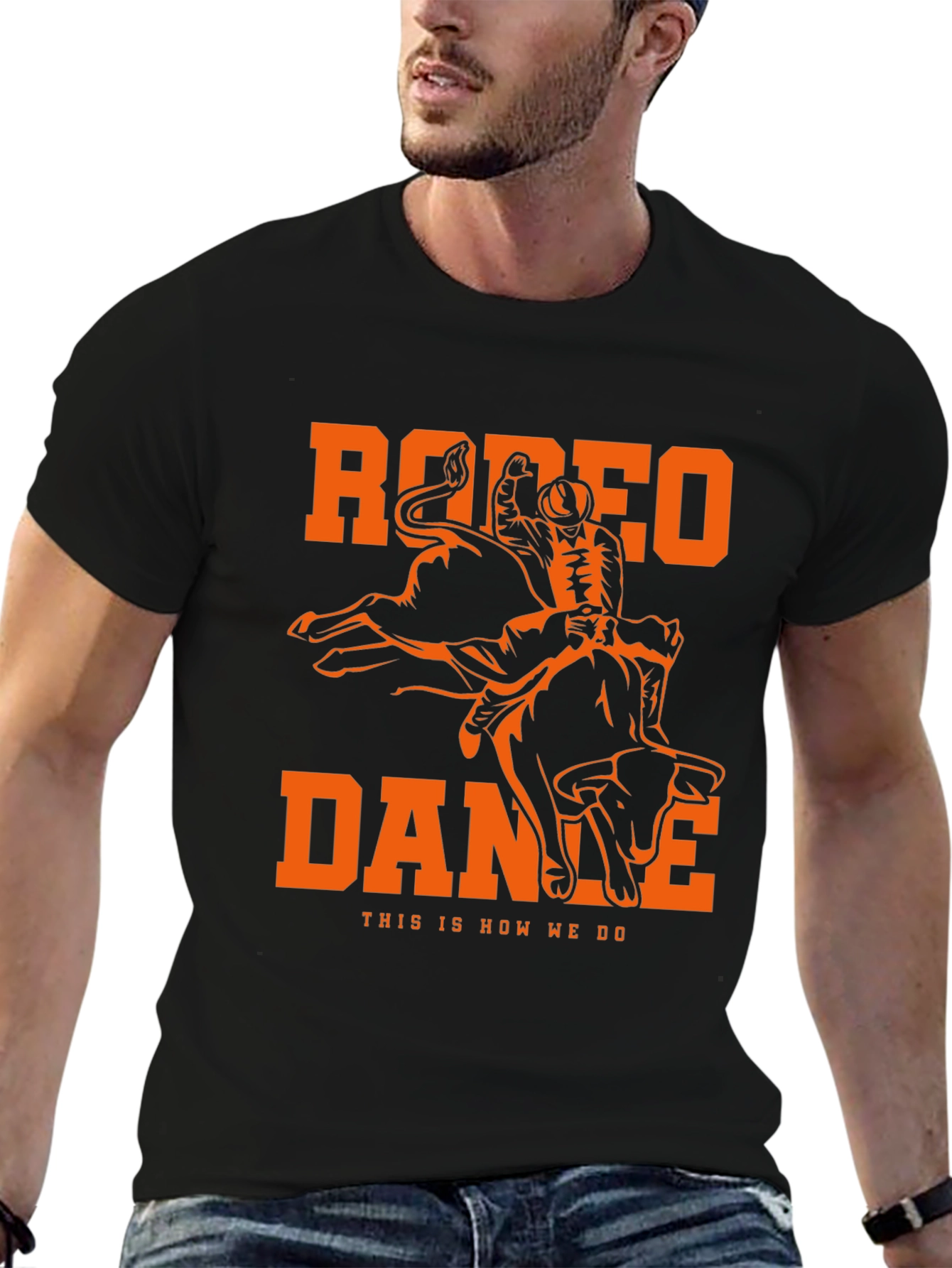 Rodeo Dance T-Shirt - Cowboy Bull Riding Tee