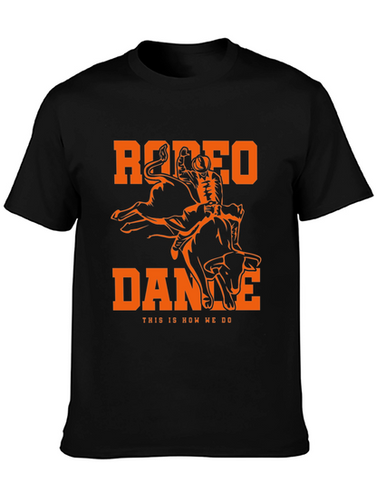 Rodeo Dance T-Shirt - Cowboy Bull Riding Tee