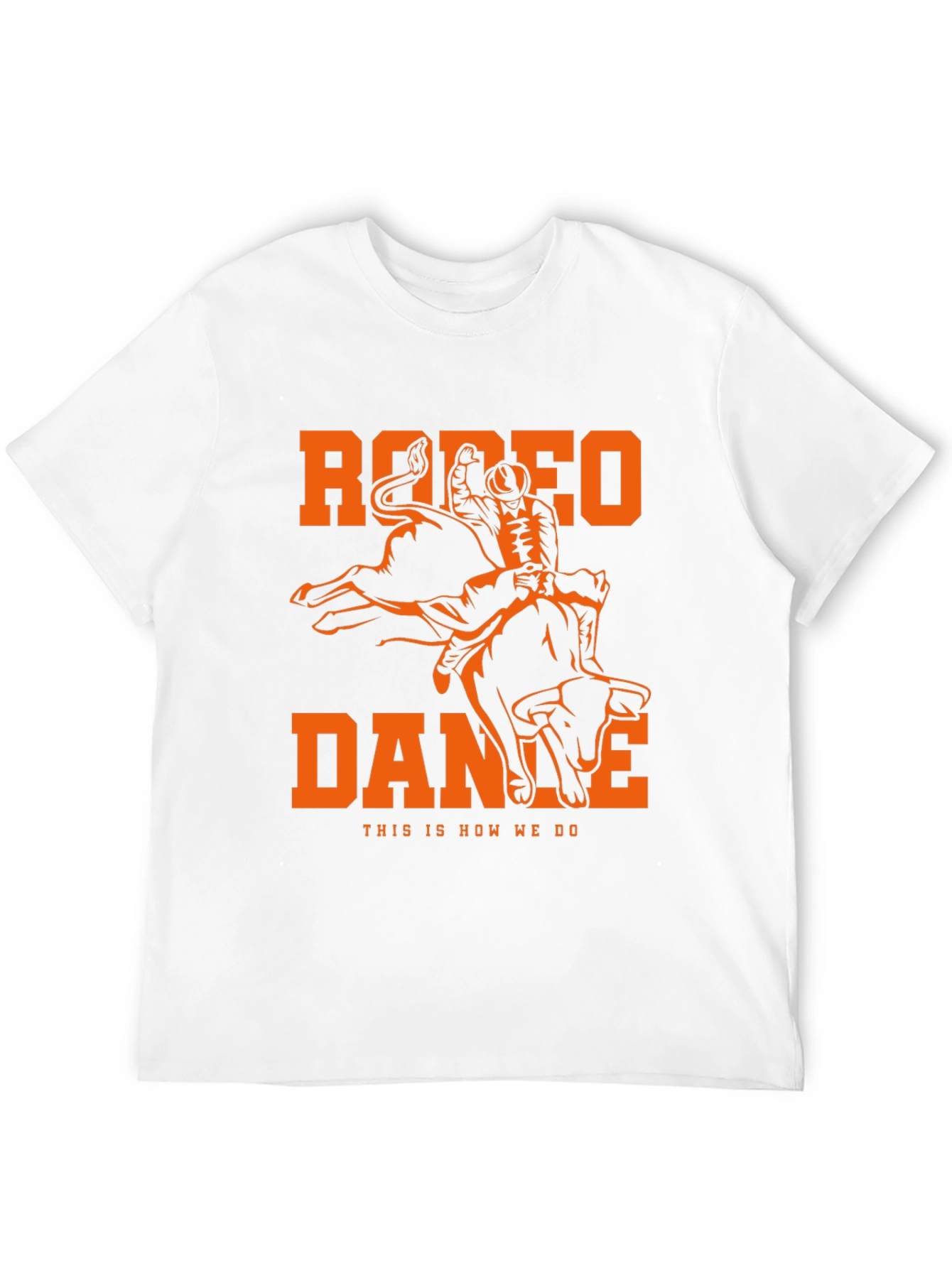 Rodeo Dance T-Shirt - Cowboy Bull Riding Tee