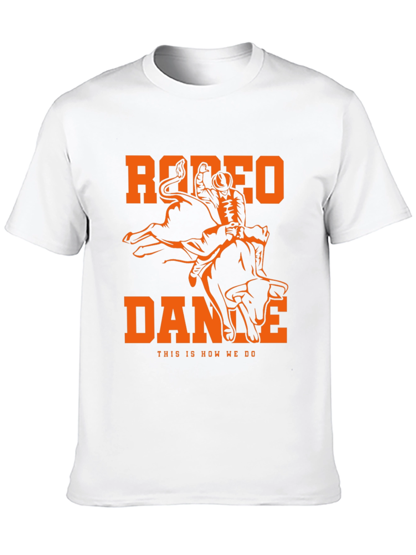 Rodeo Dance T-Shirt - Cowboy Bull Riding Tee