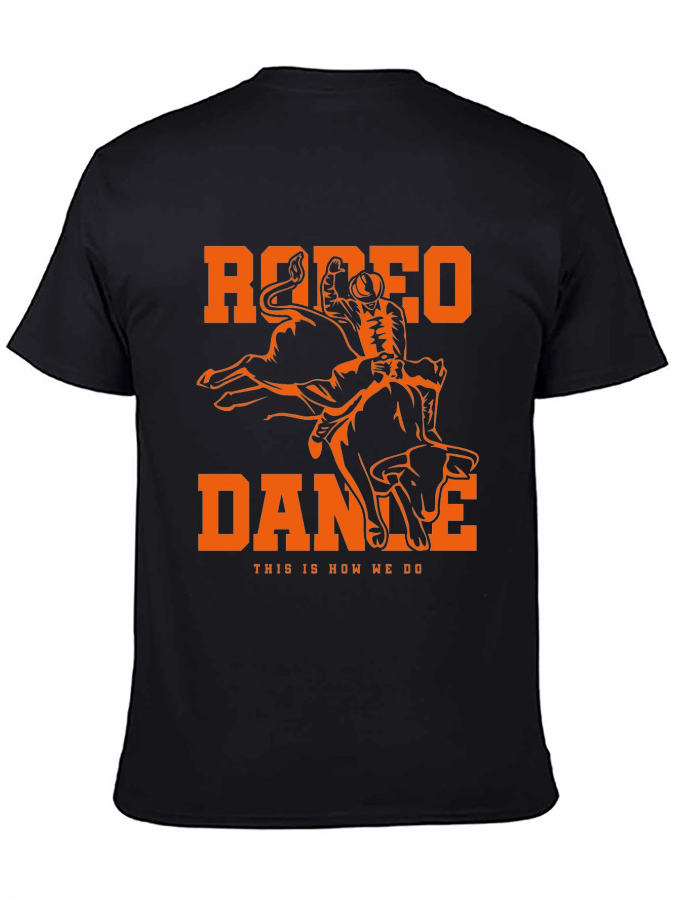 Rodeo Dance T-Shirt - Cowboy Bull Riding Tee