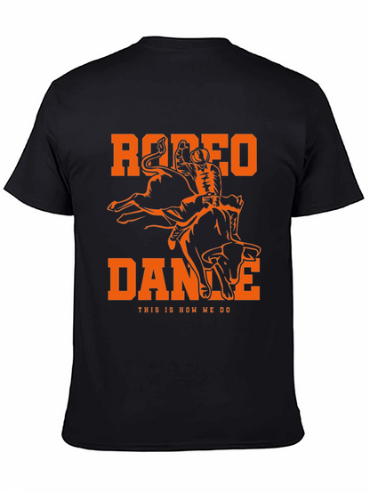 Rodeo Dance T-Shirt - Cowboy Bull Riding Tee
