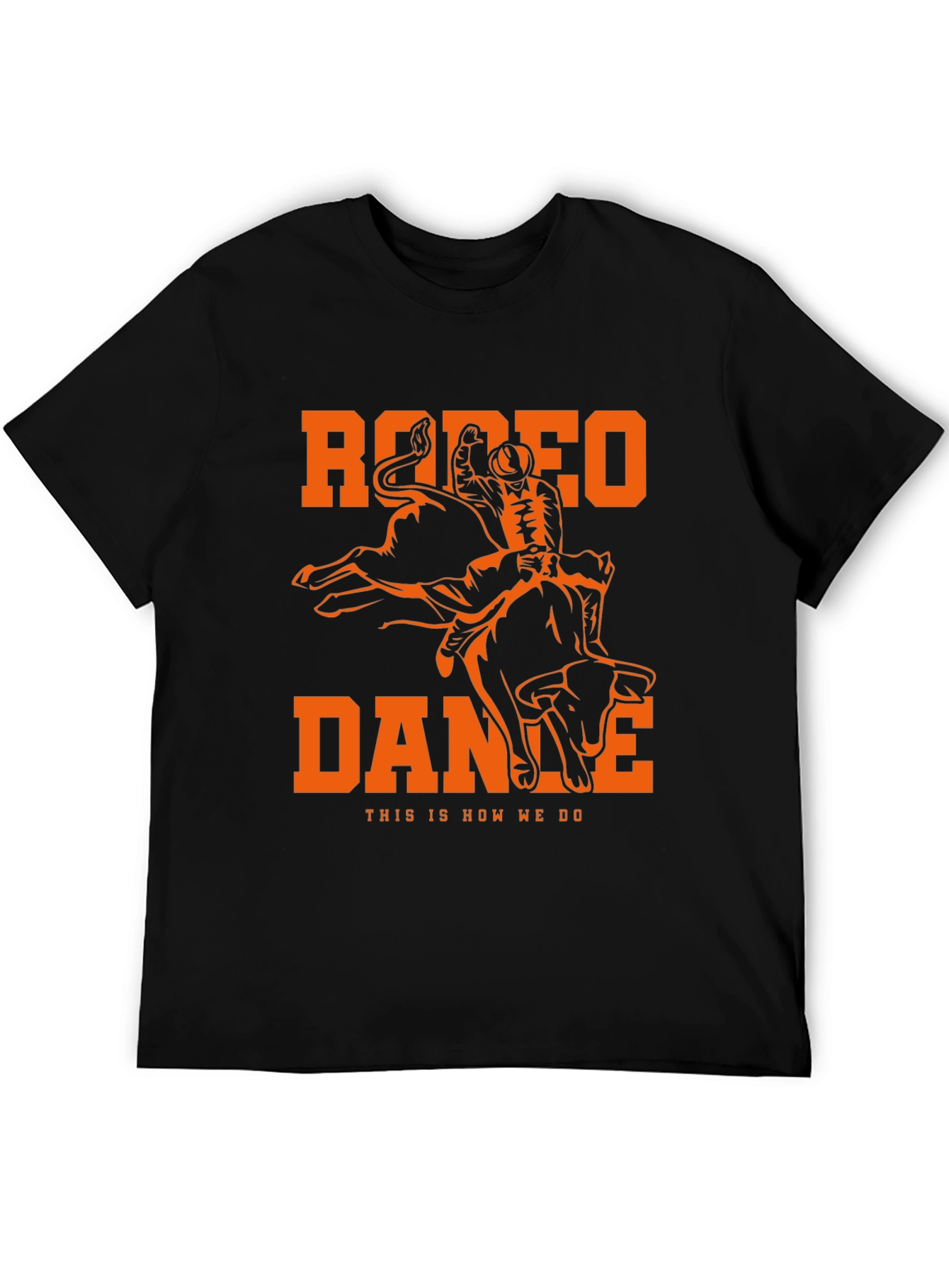 Rodeo Dance T-Shirt - Cowboy Bull Riding Tee