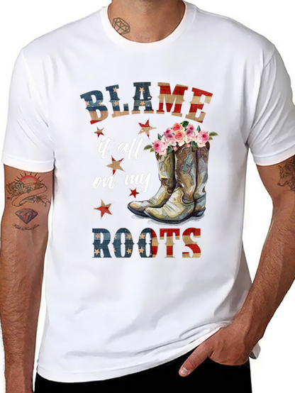 Blame it All on My Roots Graphic Tee