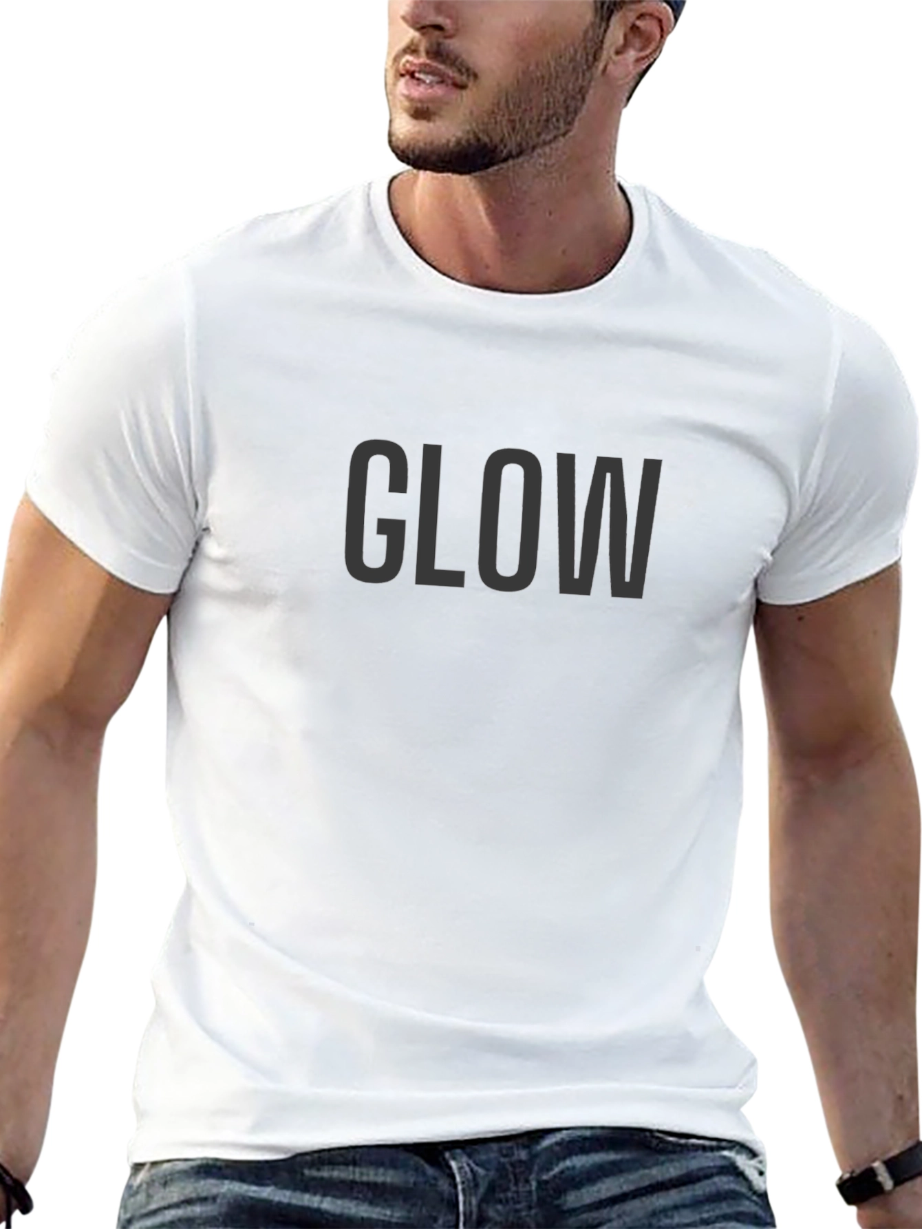 Black Glow T-Shirt for Men